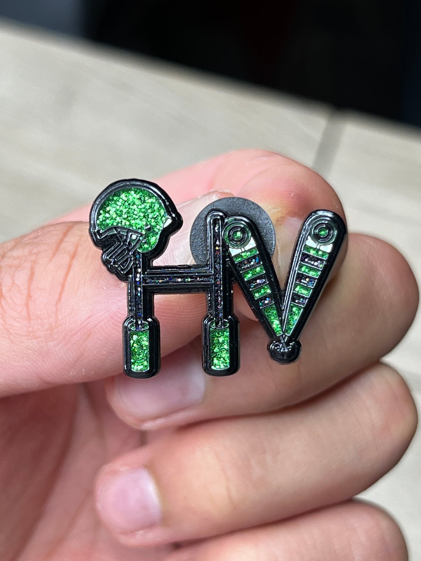 HV Football green/black