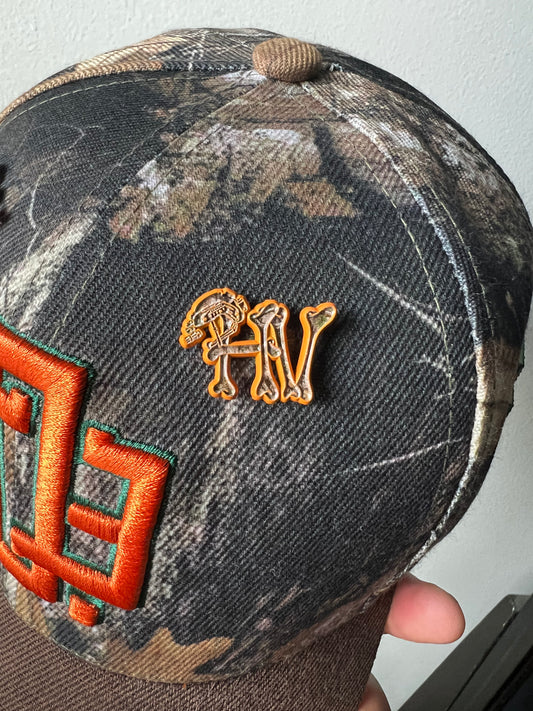 Hv Skull & Helmet Orange/Realtree